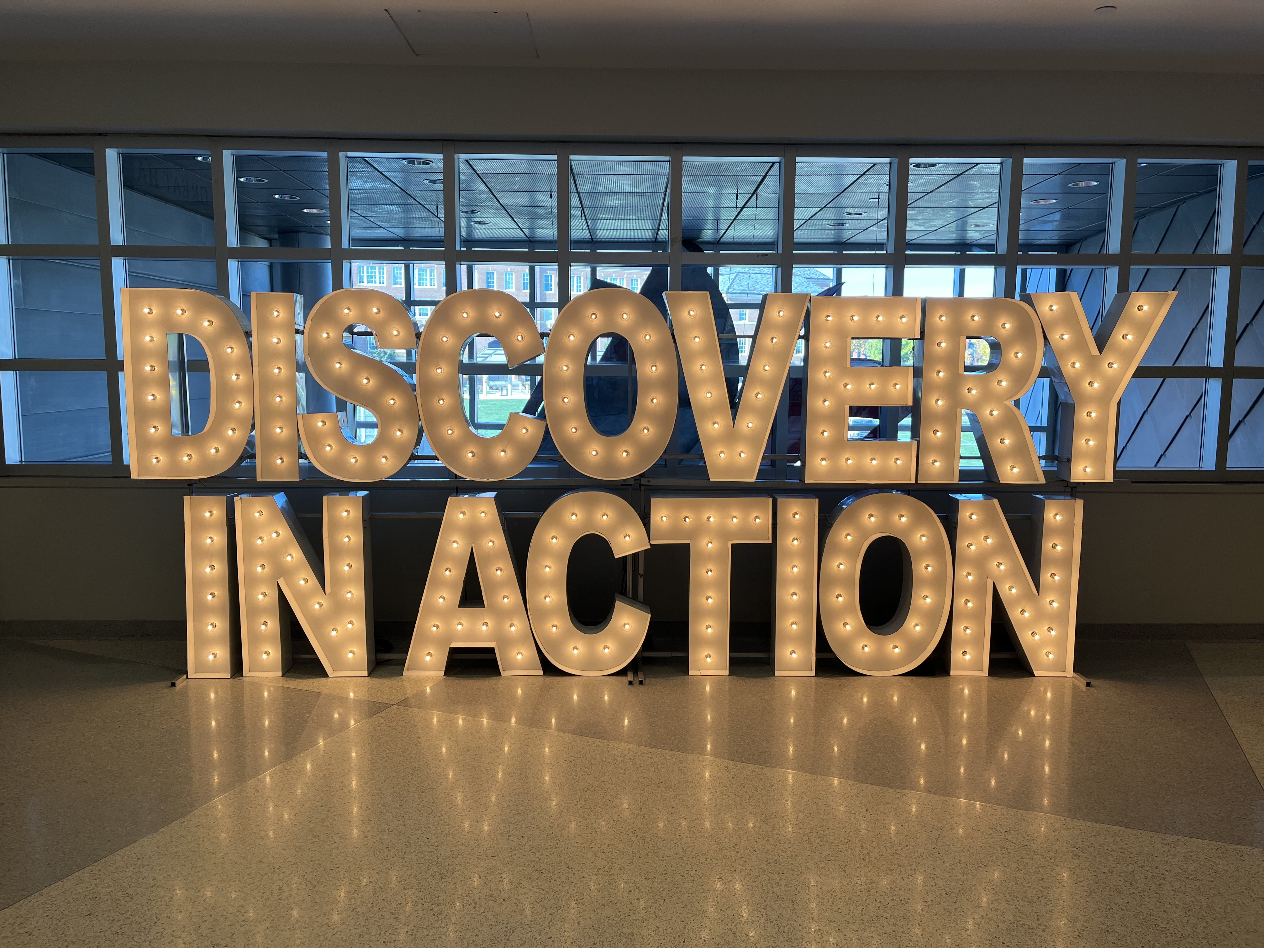 Discovery in Action Sign 